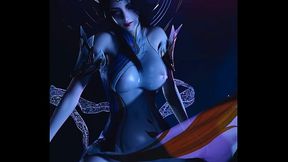 Rendering Curves Since Birth - 3D Animation Hentai