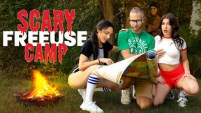 Camp counselors shamelessly corrupting Selena's purity, their wildest fantasies come true