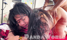 Watch this slutty amateur with a huge booty get her tight asshole stretched by a BBC