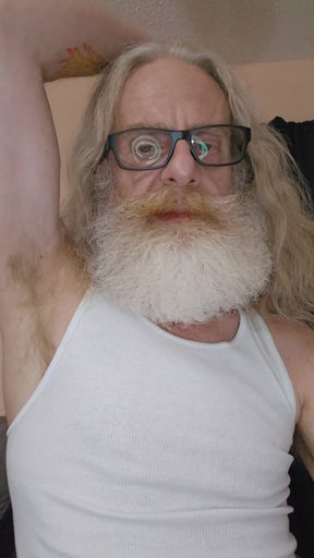 I smell like a man.