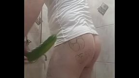Oh yes! Gay fucked his asshole in the bathroom!