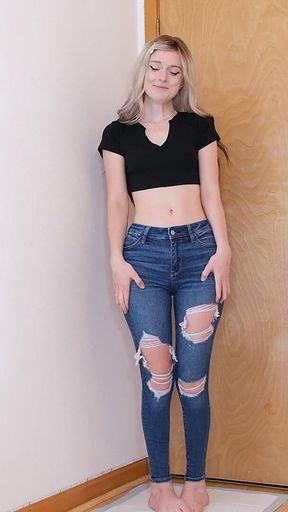 Peed in Jeans