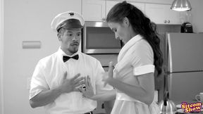 Leave it to stepmom's beaver the milk man bw - s1e1