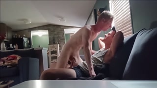 Twink sucking and riding cock