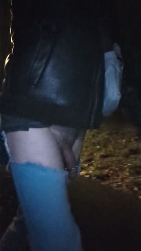 Ripped Jeans Walk - Nothing Left to the Imagination!