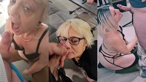 compilation de bonne ejac facial pour une bonne milf mature cochonne qui aime la...