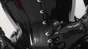 Latex Religion Ritual by a shiny corrupted latex nun: FEMDOM JOI GOONING