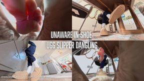 Unaware In-Shoe Ugg Slipper Dangle- Watch Stella Liberty and Climb into Her Slipper