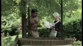 The Big Titty Maid Takes the Slave Big Cock
