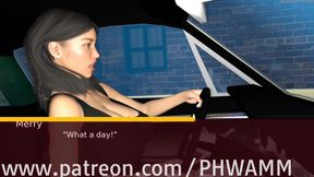 Project Hot Wife - car broke down and then i stripped and saw his dick