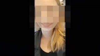 Meine Freundin macht ihren ersten Spermawalk mitten im Zug