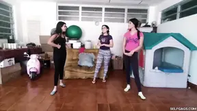 Latina dance tutor bound and used for a nasty lesson