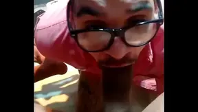 Geek Gives Unforgettable Blowjob in Hot Homemade Gay Scene – 18+