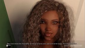 My Dorm: Mark Sucks Friend'_s Sister Simone'_s Breasts Storeroom Tease