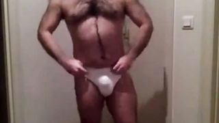 Daddy strips on webcam 3