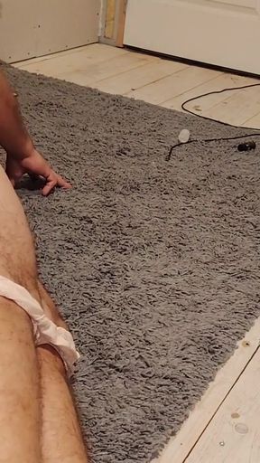 Captivating moment from "The wife, in full swing in her new lingerie, punished her slave and decided to have a little fun&hellip;"