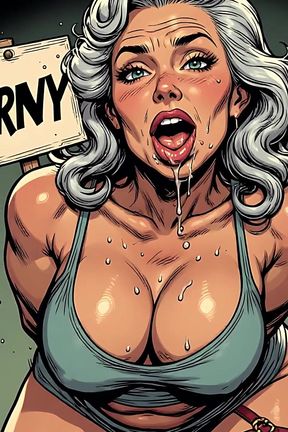 Horny Mature Women Art