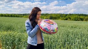 stomp pop foil balloons