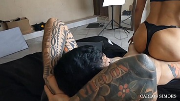 I WENT TO CARLOS SIMOES' HOUSE TODAY AND HE GAVE THE BASTARD THEM TO EAT ME TASTY