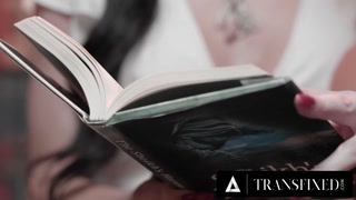 TRANSFIXED - Ariel Demure Fucks PAWG Erin Everheart In PUBLIC LIBRARY! RISKY SEX! THEY GOT CAUGHT!