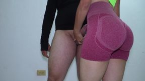 This is the advantage of staying alone with my friend&#039;s girlfriend while working out