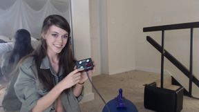 Sybian Joi Makes Her Squirt Hard
