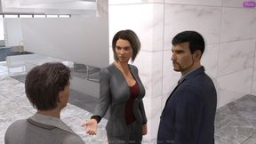 My Stepbrother&#039;s Wife #34 John was staring at Katherine&#039;s boobs and got caught-highlight
