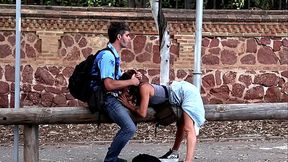 We Couldn'_t Wait &ndash_ Real Couple Fucks Outside Mouth Finish