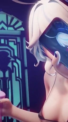 Furina Ntr POV Hilichurl Genshin Impact Facefuck Onahole Sex Cuckolding