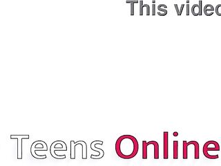 Sexy British Rock College Student Plays With Her Twat Until This babe Cums