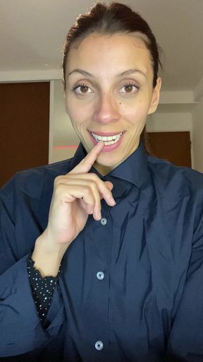 The Slutty Secretary Infallibly Relieves Her Boss's Stress