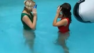poolside lesbo passion