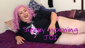 Sleepy Morning JOI - BBW Jerk off instruction Nimue Allen - MP4