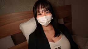 H-cup Gravure Idol 18 Years Old Before Debut Wearing Cosplay