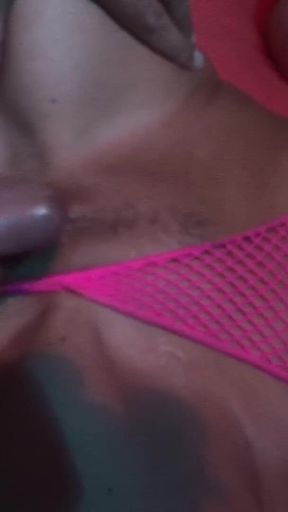 Gangbang with blonde MILF slut
