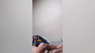 Putting in a rump cork and jerking off till I jizz