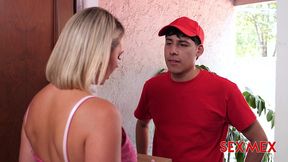 sexmex - she fucks the delivery guy . emily thorne