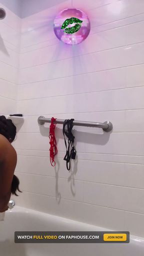 Barbiie Getting in the Shower