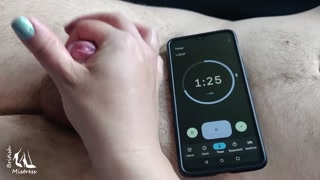 Can he cum in two minutes?