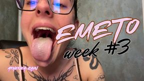 Nausea Build-Up & Rough Retching, Gag Reflex Close-Up