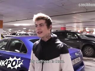 TWINKPOP - A Nasty Mall Tease Turned Into A Steamy Money Deal At His Empty Home