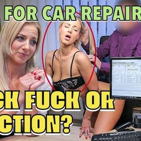 LOAN4K. Teen coquette Nathaly Teges wants to drive car but