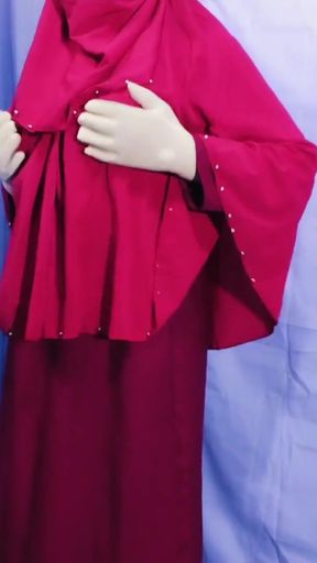 Pakistani hijabi Muslim woman Choti   Clip 2