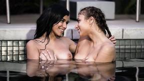 ”Webyoung - Naked Swim & Lesbian Sex With Teens - Gia Derza, Savannah Sixx”