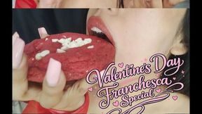 Open mouth, no manners: Destruction of Valentine's Day sweets
