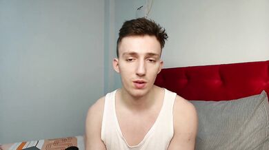 20yo Cam Boy NicoDavis Gushes Cum To OnlyFans After Losing It All