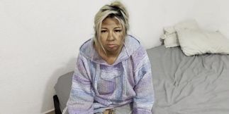 Homeless girl gets picked up street fucked dirty biggest ass doggy POV