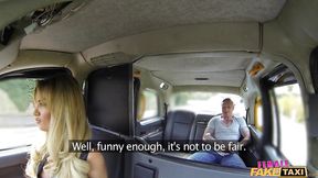 I Don't want CASH I want Sweet WARM CUM - Female Fake Taxi