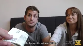 Angella Christin gets fucked by a stranger on the couch for cash