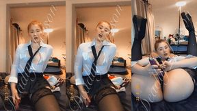 ta secretaire salope preferee se fait jouir pour toi